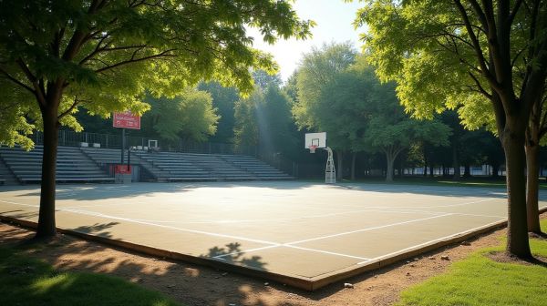 Aménager un terrain de basket : conseils pratiques et dimensions idéales