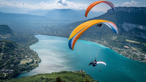 Découvrez le parapente à Annecy avec des pros expérimentés