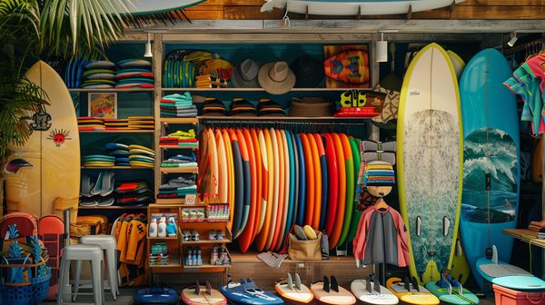 Surfshop en ligne : quels sont les produits que vous y trouverez ?